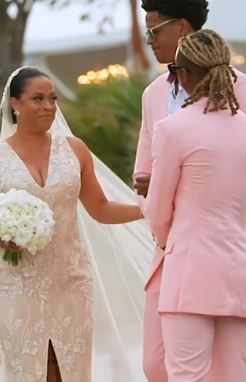 Shaunie O’Neal sons walked her down the aisle